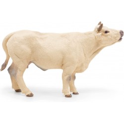 Charolais cow mooing - PAPO-rja-51158 - Papo - Figures and accessories - Le Nuage de Charlotte