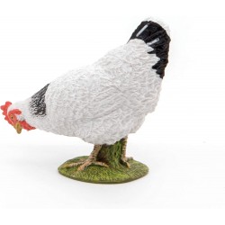 Pecking white hen - PAPO-rbl-51160 - Papo - Figures and accessories - Le Nuage de Charlotte