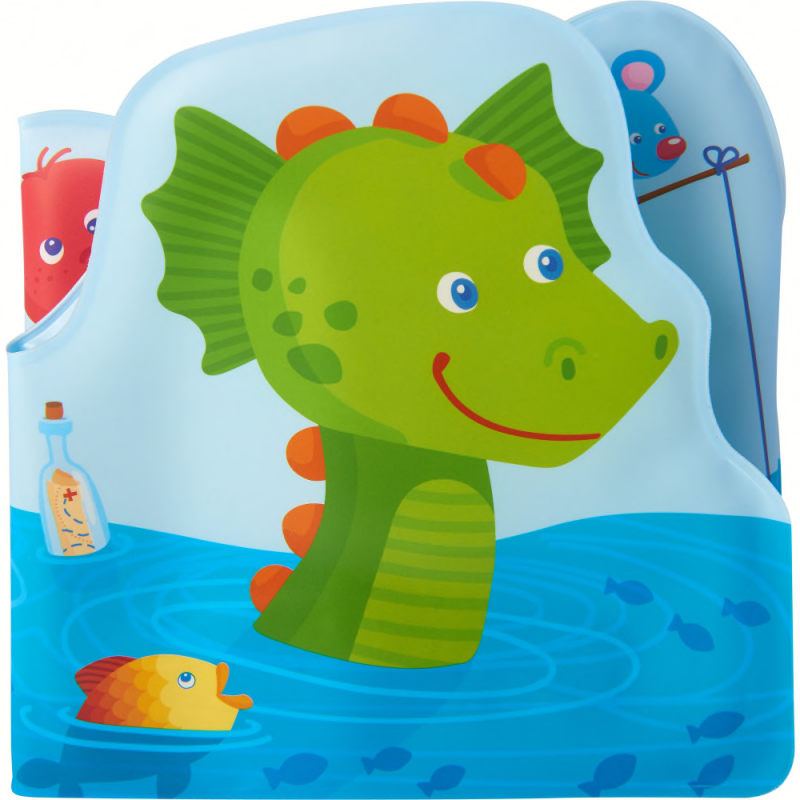 Bath book Water dragon Fridolin - HAB-303604 - Haba - Water Play - Le Nuage de Charlotte