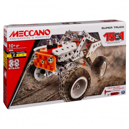 Meccano Super Truck - 15 modèles - MEC-19204 - Meccano - Construction en métal - Le Nuage de Charlotte