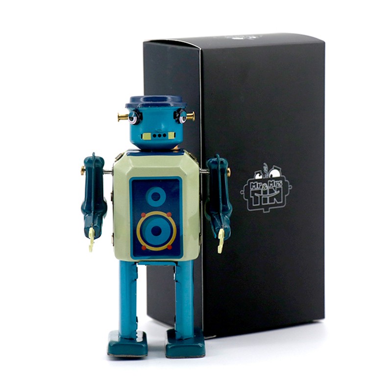 Vinyl Bot - TIN-MMT102B - Mr & Mrs Tin - Robots - Le Nuage de Charlotte