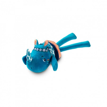 Vibrating rattle Marius the rhinoceros - LILI-83170 - Lilliputiens - Rattles - Le Nuage de Charlotte