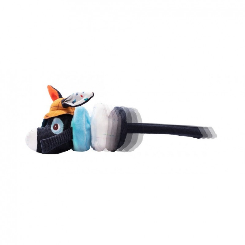 Vibrating rattle Ignace the donkey - LILI-83172 - Lilliputiens - Rattles - Le Nuage de Charlotte