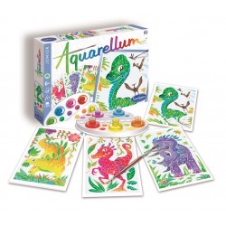 Aquarellum Junior - Dinosaurs - STS-326511 - SentoSphère - Drawings and paintings - Le Nuage de Charlotte