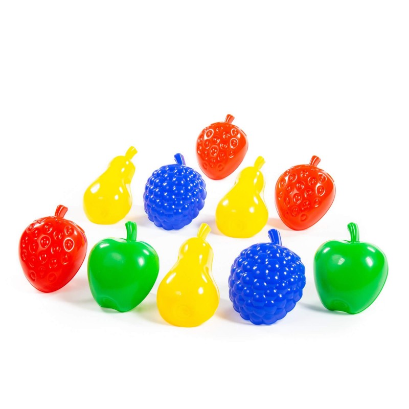 Fruit sand shapes small, 10 pcs - POL-07124 - Polesie - Sand and Playdough - Le Nuage de Charlotte