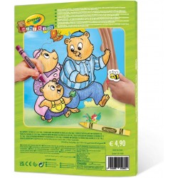 Crayola Minikids - Livre de coloriage "Il était une fois" - CRA-25-1080 - Crayola - Dessins et peintures - Le Nuage de Charlotte