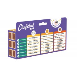 Chefclub - Kit biscuits chocolatés - CHCL-2BAKE936 - Chef Club - Cuisiner comme un grand - Le Nuage de Charlotte