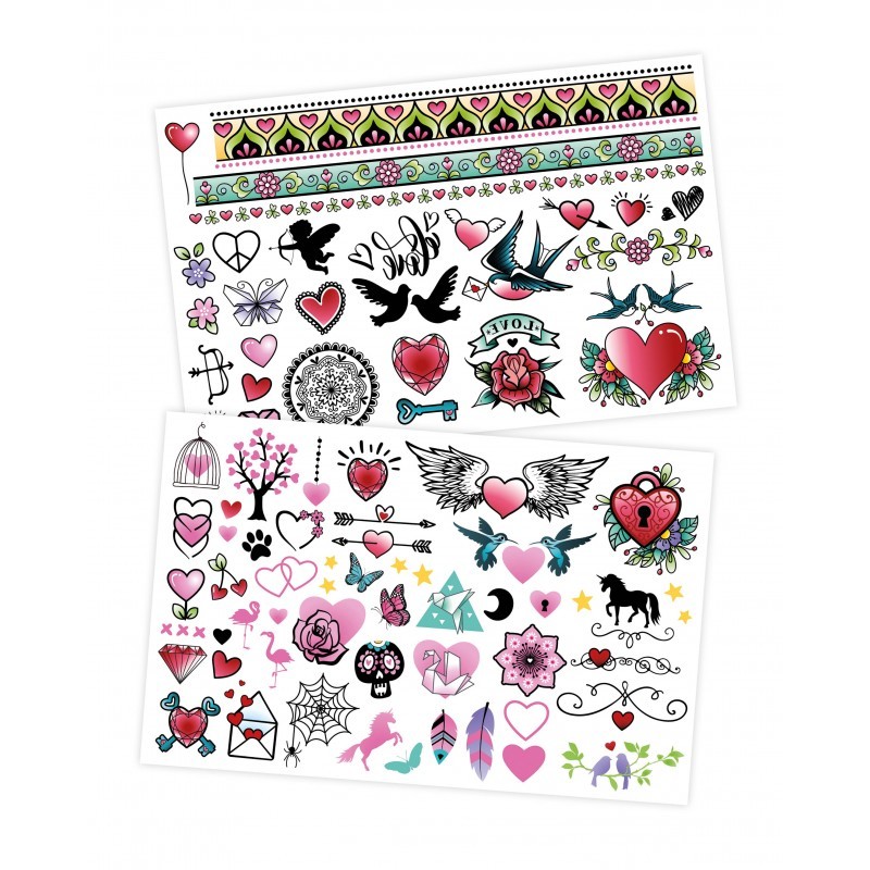 Be Teens - Wash-off Tattoos - Coloured - BUK-TA003 - Buki - Temporary Tattoos - Le Nuage de Charlotte