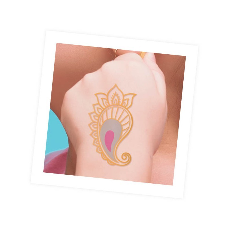 Be Teens - Wash-off Tattoos - Metallic - BUK-TA002 - Buki - Temporary Tattoos - Le Nuage de Charlotte