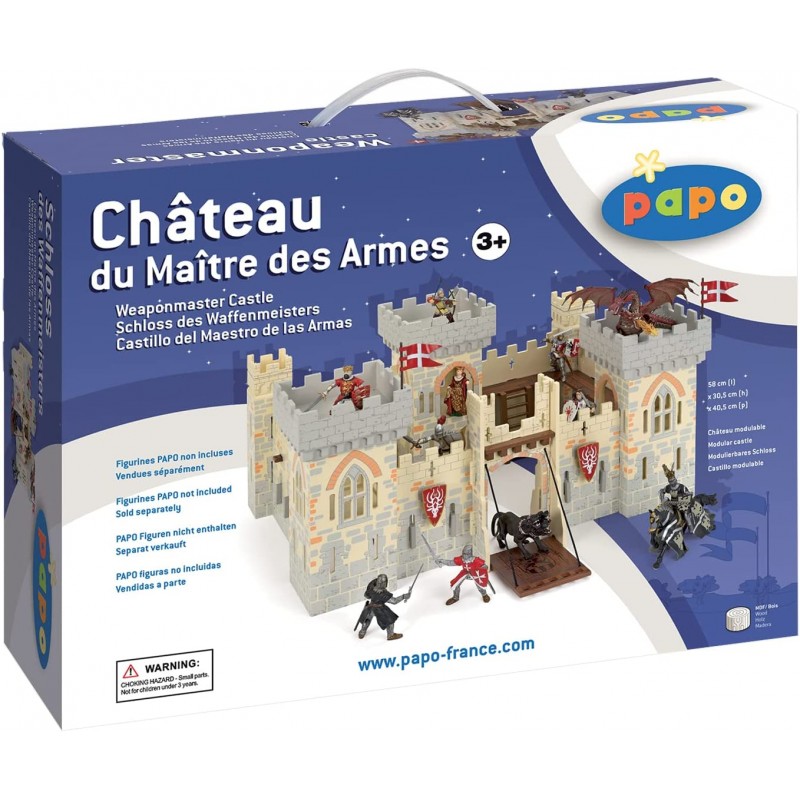 Weapon master castle - PAPO-60002 - Papo - Figures and accessories - Le Nuage de Charlotte