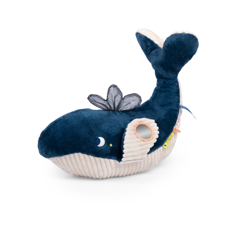 Les Aventures de Paulie - Great Activity Whale - MRY-676075 - Moulin Roty - Activity Toys - Le Nuage de Charlotte