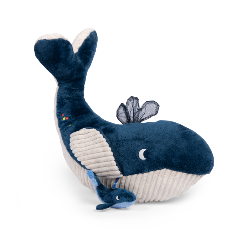 Les Aventures de Paulie - Great Activity Whale - MRY-676075 - Moulin Roty - Activity Toys - Le Nuage de Charlotte