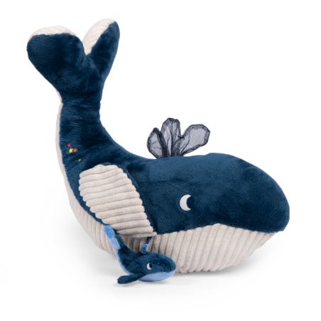 Les Aventures de Paulie - Grande baleine d'activités - MRY-676075 - Moulin Roty - Jouets d'activité - Le Nuage de Charlotte