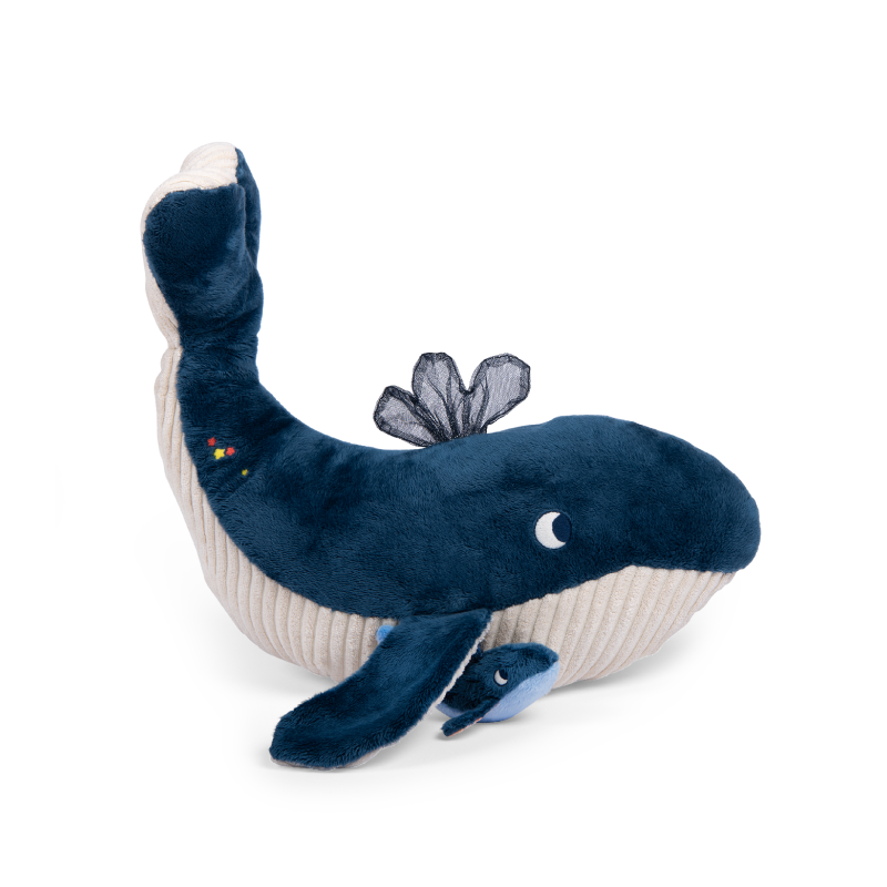 Les Aventures de Paulie - Great Activity Whale - MRY-676075 - Moulin Roty - Activity Toys - Le Nuage de Charlotte