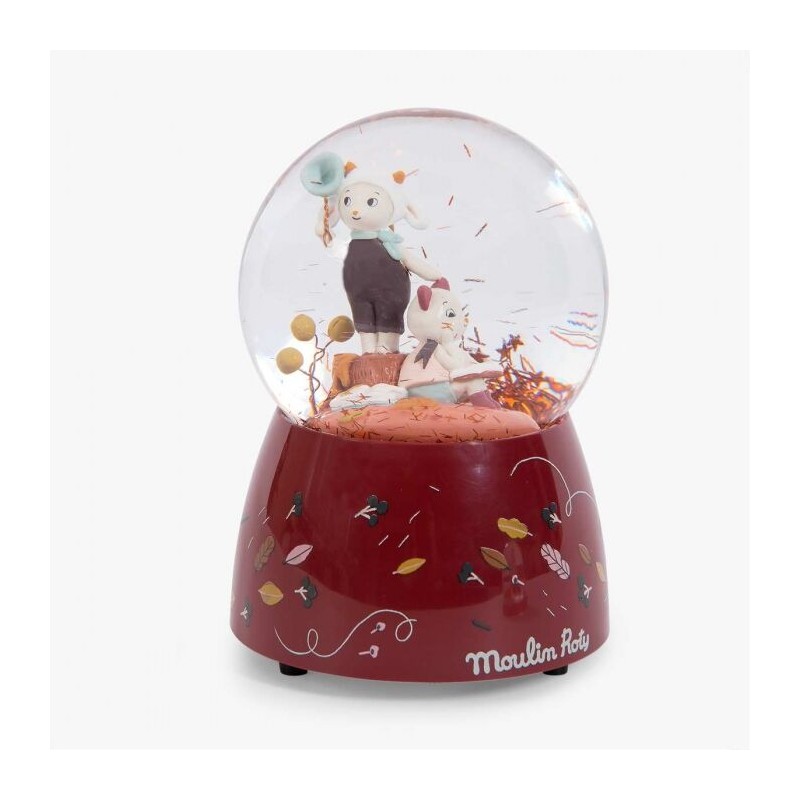 Après la Pluie - Musical snow globe - MRY-715175 - Moulin Roty - Snow Ball - Le Nuage de Charlotte