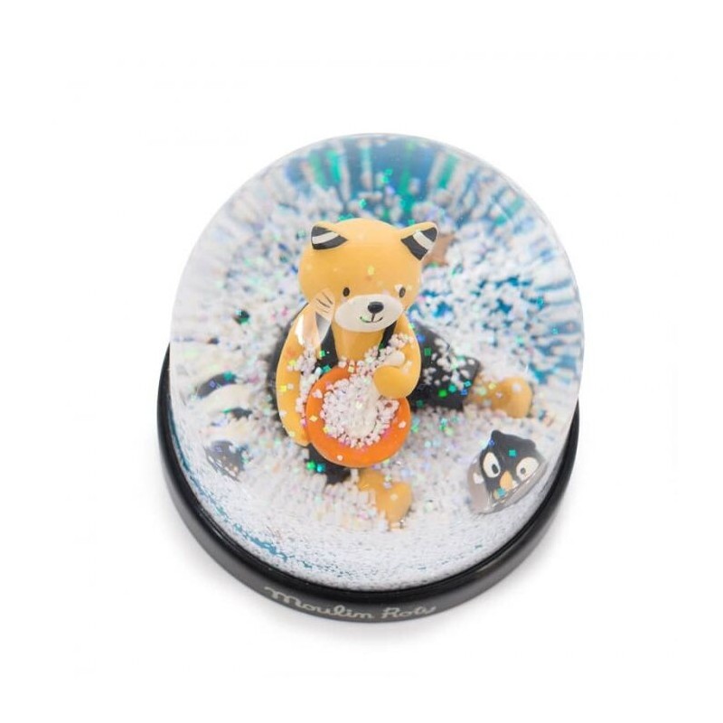 Les Moustaches - Snow globe - MRY-666240 - Moulin Roty - Snow Ball - Le Nuage de Charlotte