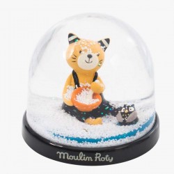 Les Moustaches - Snow globe - MRY-666240 - Moulin Roty - Snow Ball - Le Nuage de Charlotte