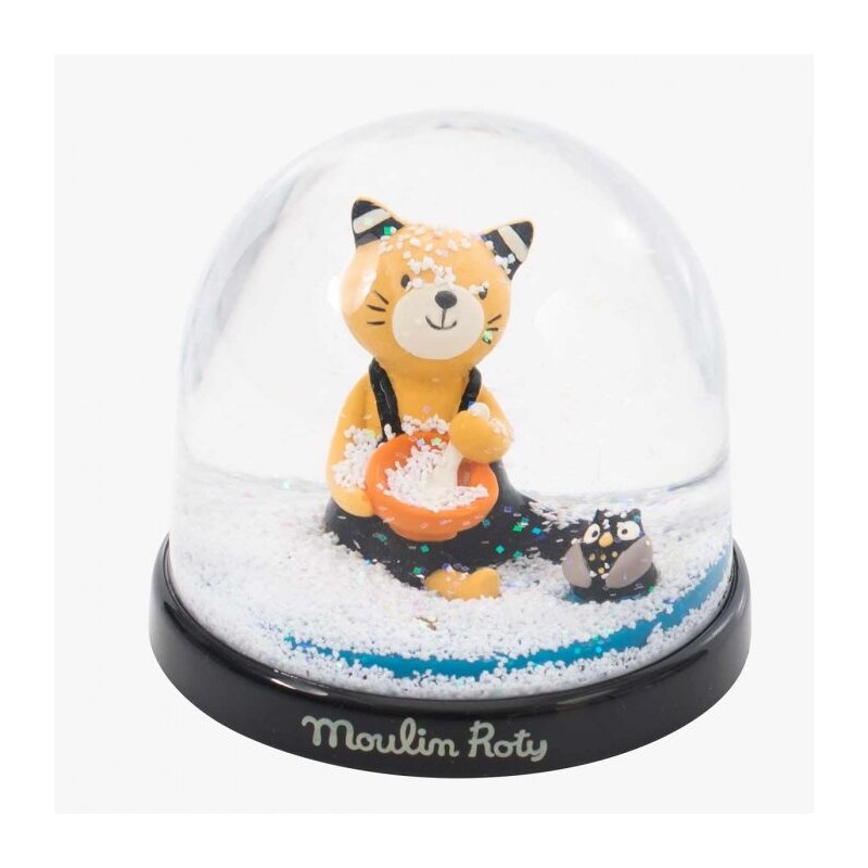 Les Moustaches - Snow globe - MRY-666240 - Moulin Roty - Snow Ball - Le Nuage de Charlotte