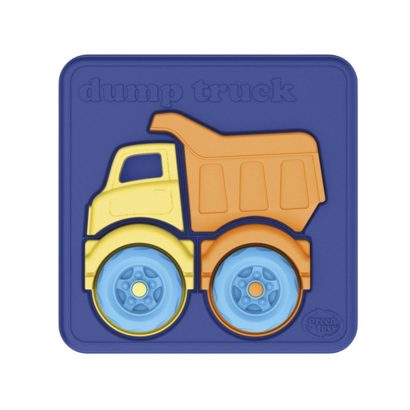 Green Toys Dump Truck 3D Puzzle - GRT-PZDT-1161 - Green Toys - Puzzles for little ones - Le Nuage de Charlotte