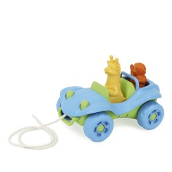 Green Toys Jouet à tirer buggy des sables - bleu - GRT-PTDB-1308 - Green Toys - Jouets à traîner - Le Nuage de Charlotte