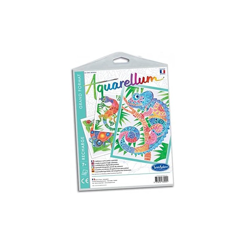 Aquarellum Junior - Refill Zentangle - STS-6392R - SentoSphère - Drawings and paintings - Le Nuage de Charlotte