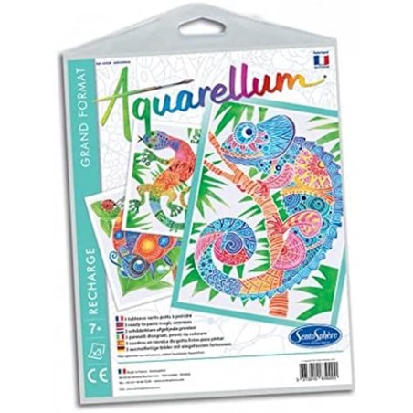 Aquarellum Junior - Refill Zentangle - STS-6392R - SentoSphère - Drawings and paintings - Le Nuage de Charlotte