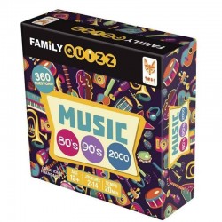 Family Quizz - Music 80's 90's 2000 - TOP-TOPI91124 - Topi Games - Board Games - Le Nuage de Charlotte