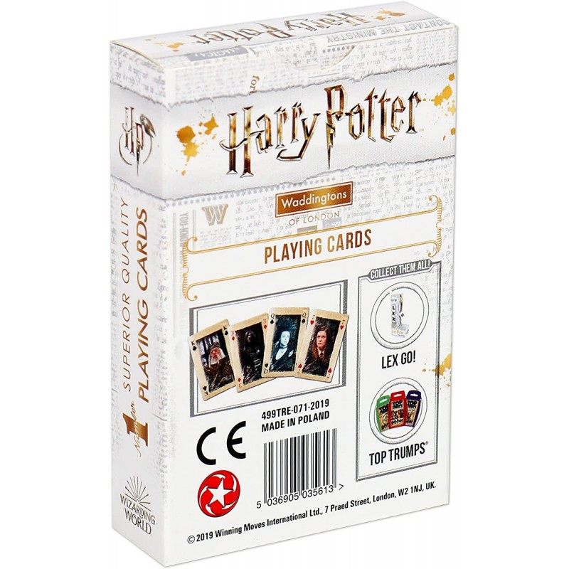 54 cards game - Harry Potter - WIM-08035613 - Winning Moves - Playing Cards - Le Nuage de Charlotte