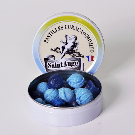 Pastilles Saint-Ange Curaçao Mojito - BBF-930043 - Bonbon France - Bonbons - Le Nuage de Charlotte