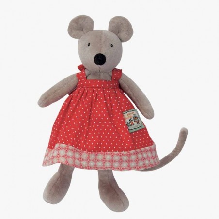 Peluche Nini la souris Les Tout-Petits - MRY-632248 - Moulin Roty - Et toutes les autres... - Le Nuage de Charlotte