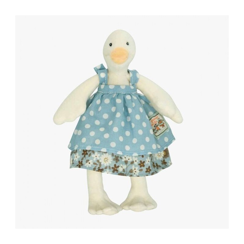 Soft Toy Jeanne the Duck "Les Tout-Petits" - MRY-632231 - Moulin Roty - And the others... - Le Nuage de Charlotte