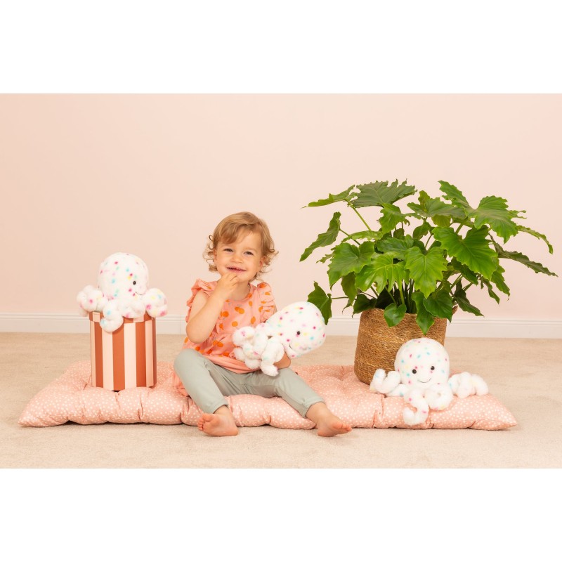 Pieuvre Confetti - HER-939276 - Hermann Teddy Original - Et toutes les autres... - Le Nuage de Charlotte