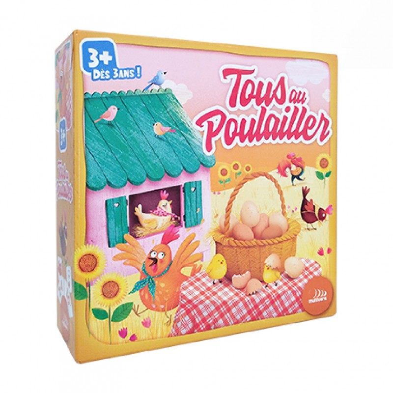 Tous au poulailler - MULT-EMVTOUPO - Multivers - Board Games - Le Nuage de Charlotte