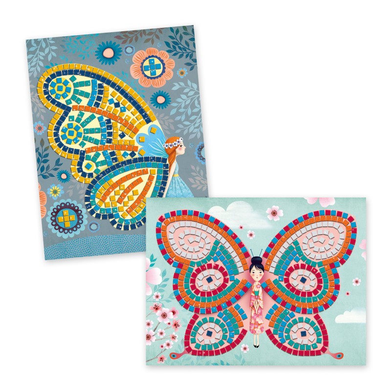 Mosaics - Butterflies - DJE-DJ08898 - DJECO - Mosaics - Le Nuage de Charlotte