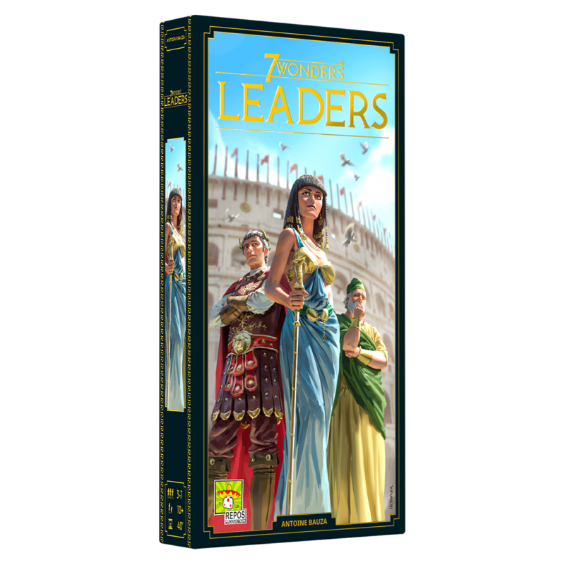 7 Wonders - Ext. Leaders (v2) - REP-6292141 - Repos Production - Board Games - Le Nuage de Charlotte