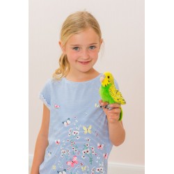 Green Parakeet - HER-94158 3 - Hermann Teddy Original - And the others... - Le Nuage de Charlotte