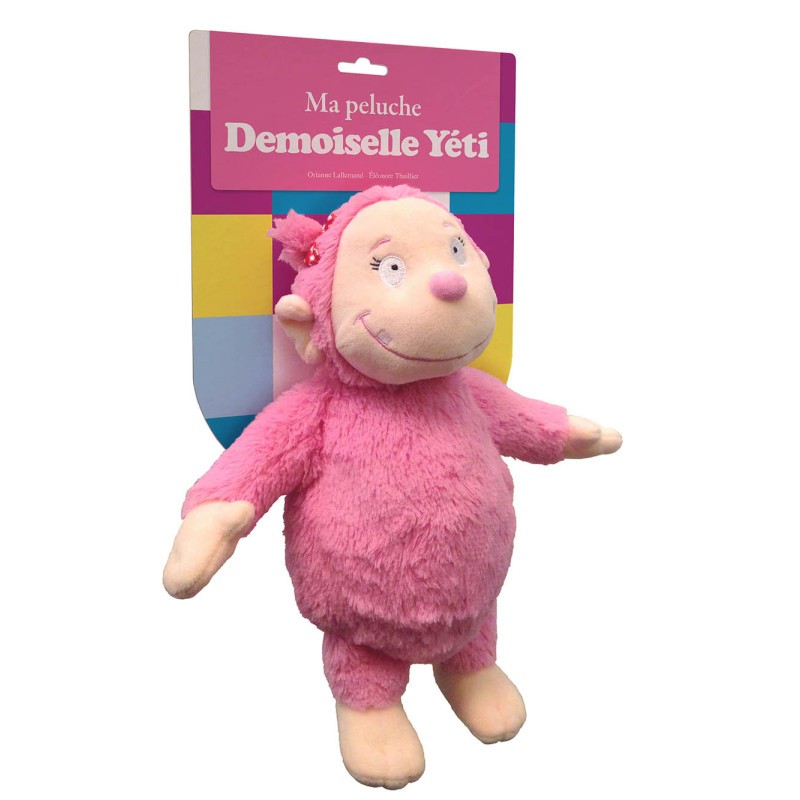 Ma peluche Demoiselle Yéti - AUZ-9782733847268 - Editions Auzou - Loup, Mademoiselle Yeti, ... - Le Nuage de Charlotte