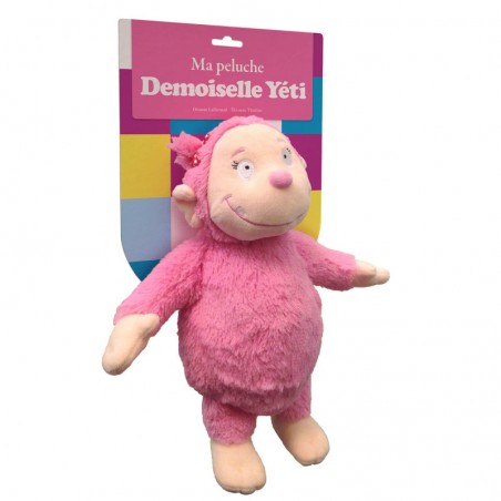 My plush Demoiselle Yéti - AUZ-9782733847268 - Editions Auzou - Loup, Mademoiselle Yeti, ... - Le Nuage de Charlotte