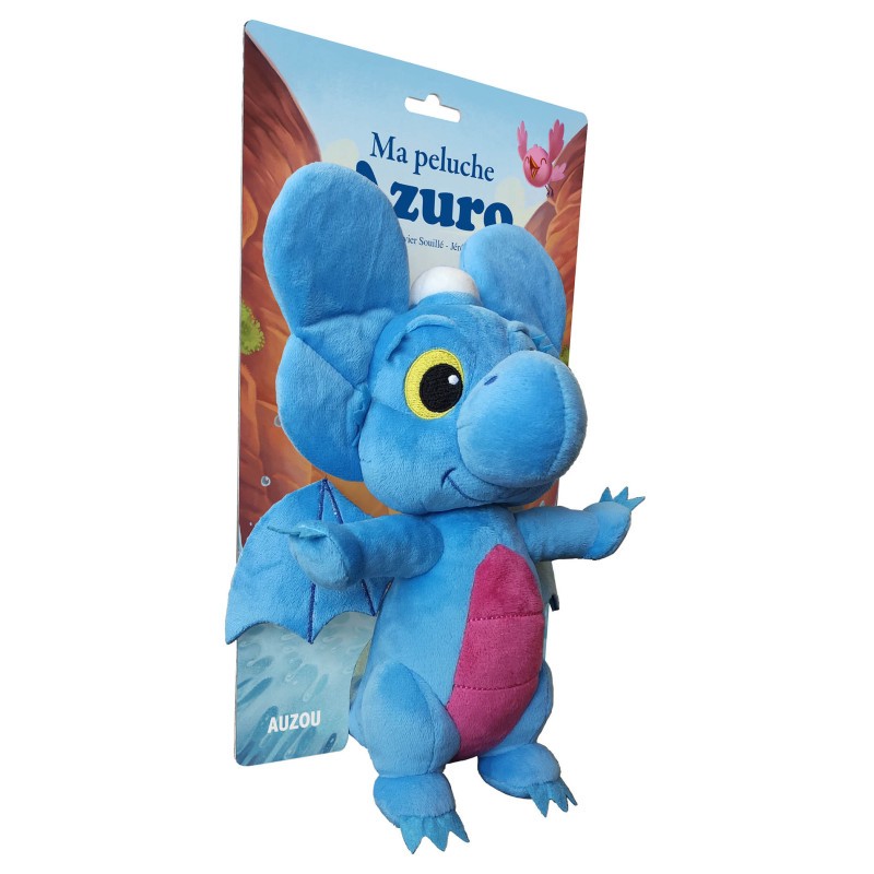 Ma peluche Azuro - AUZ-9782733886953 - Editions Auzou - Loup, Mademoiselle Yeti, ... - Le Nuage de Charlotte