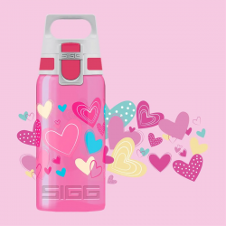 Sigg Gourde enfant VIVA ONE Hearts 0.5L - SIGG-868600 - Sigg - Gourdes et tasses - Le Nuage de Charlotte