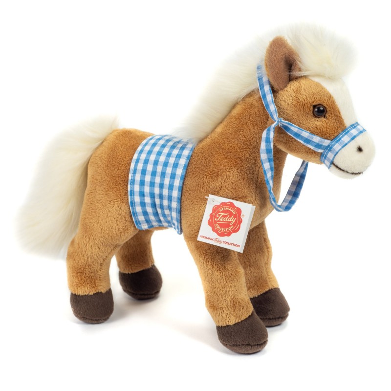 Horse standing with saddle - HER-902614 - Hermann Teddy Original - And the others... - Le Nuage de Charlotte