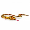 Serpent jaune-orange - HER-923077 - Hermann Teddy Original - Et toutes les autres... - Le Nuage de Charlotte