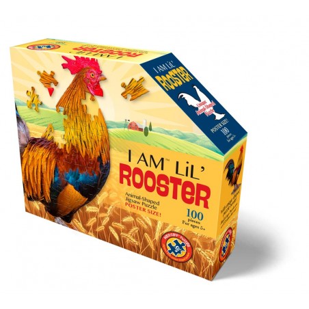 I AM - Rooster - MDC-5124012 - MaDDCaPP - Puzzles for little ones - Le Nuage de Charlotte