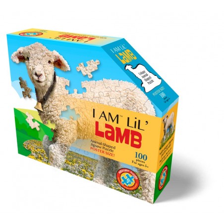 I AM - Agneau - MDC-5124018 - MaDDCaPP - Puzzles pour les petits - Le Nuage de Charlotte