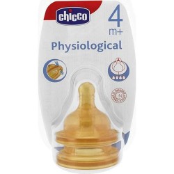 Chicco Tétine 4m+ - pour biberons (Pack de 2) - CHI-81624 - Chicco - Biberons et tétines - Le Nuage de Charlotte