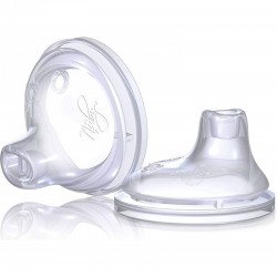 Nûby SoftFlex No Spill Teat 6m+ - for Baby Bottles (Pack of 2) - NUB-67609 - Nûby - Baby bottles and pacifiers - Le Nuage de ...