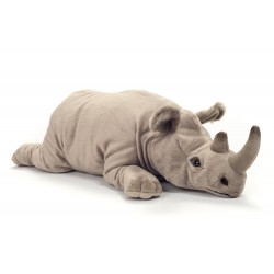 Lying rhinoceros - HER-905936 - Hermann Teddy Original - And the others... - Le Nuage de Charlotte