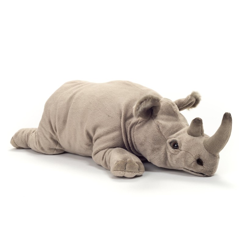 Lying rhinoceros - HER-905936 - Hermann Teddy Original - And the others... - Le Nuage de Charlotte