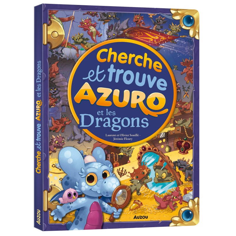 Cherche et trouve géant - Azuro - AUZ-9782733878460 - Editions Auzou - Activity Books - Le Nuage de Charlotte