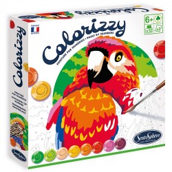 Colorizzy - Peinture par numéros - Oiseaux - STS-4501 - SentoSphère - Dessins et peintures - Le Nuage de Charlotte